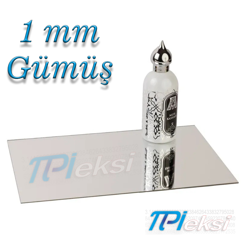 1 mm Gümüş (Yapışkanlı)